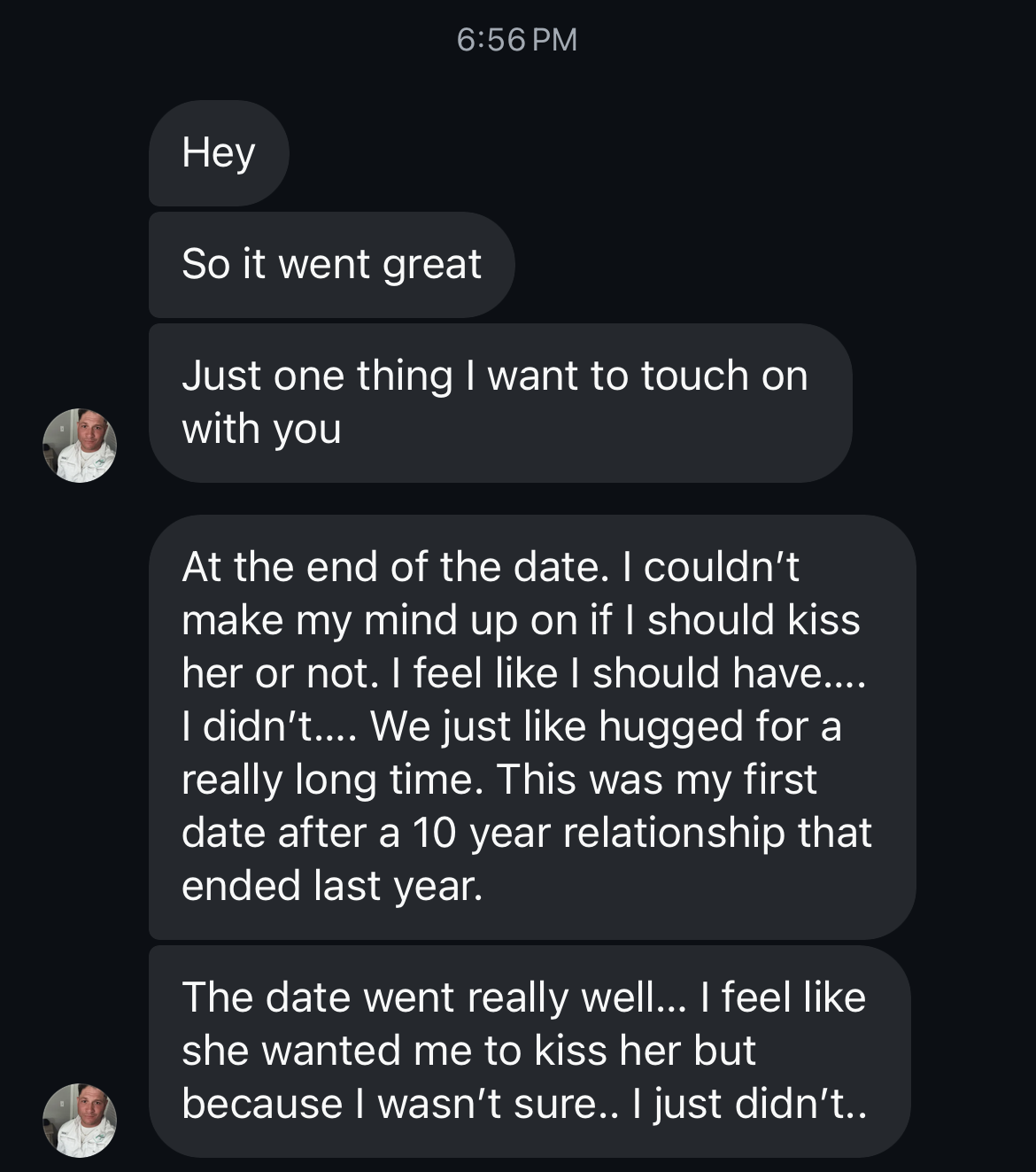 Tyler · first date recap